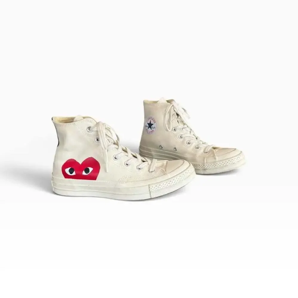 CDG PLAY x Converse Chuck Taylor All Star High-Top Sneakers | Women’s Size 8